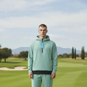 Men's Light Green Hoodie